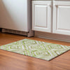 Piper Looms Mayfield Diamonds AMF780 Green Machine Washable Area Rug Scatter Lifestyle Image Feature