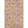 Piper Looms Mayfield Diamonds AMF780 Orange Machine Washable Area Rug main image