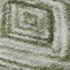 Piper Looms Mayfield Diamonds AMF781 Aloe Machine Washable Area Rug Swatch Image