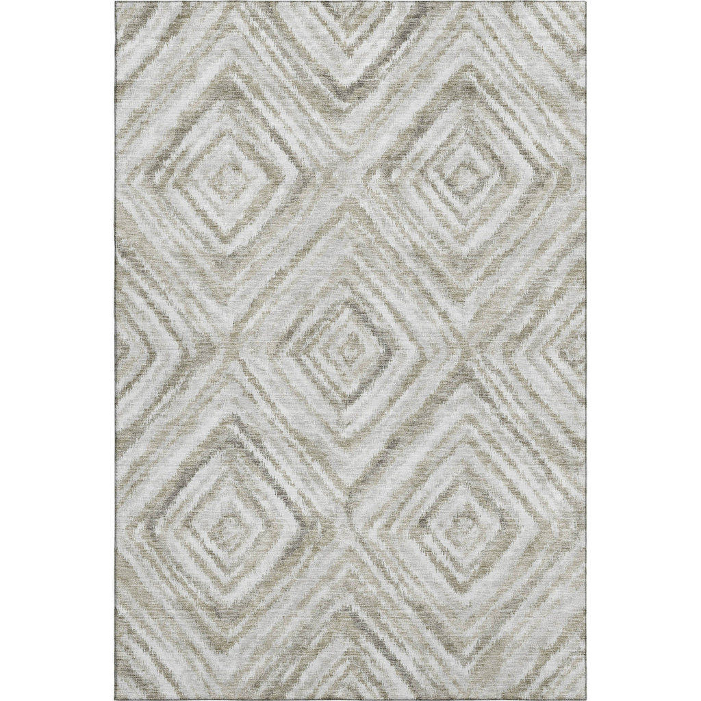 Piper Looms Mayfield Diamonds AMF781 Beige Machine Washable Area Rug main image