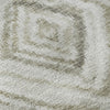 Piper Looms Mayfield Diamonds AMF781 Beige Machine Washable Area Rug Swatch Image