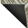 Piper Looms Mayfield Diamonds AMF781 Brown Machine Washable Area Rug Backing Image