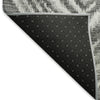 Piper Looms Mayfield Diamonds AMF781 Gray Machine Washable Area Rug Backing Image