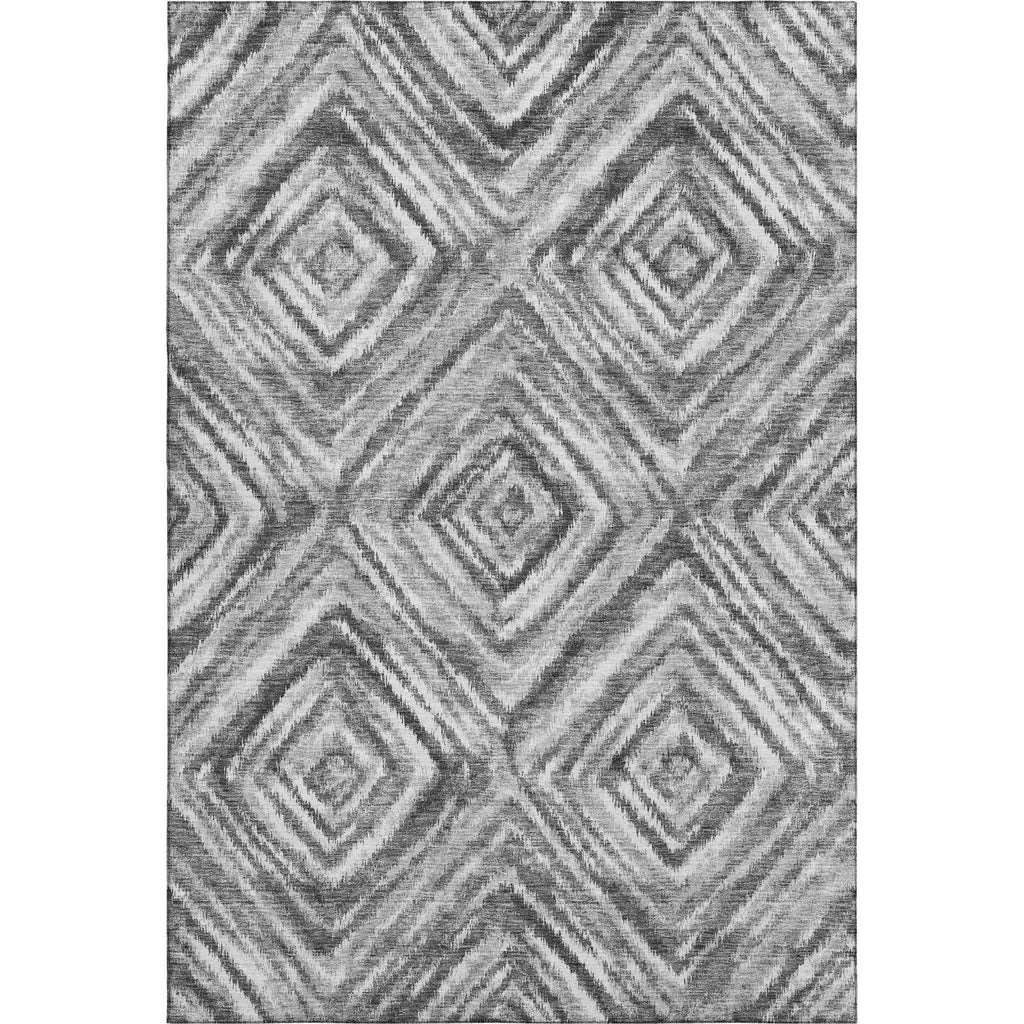 Piper Looms Mayfield Diamonds AMF781 Gray Machine Washable Area Rug main image