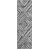 Piper Looms Mayfield Diamonds AMF781 Gray Machine Washable Area Rug Runner Main Image