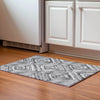 Piper Looms Mayfield Diamonds AMF781 Gray Machine Washable Area Rug Scatter Lifestyle Image Feature