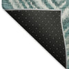 Piper Looms Mayfield Diamonds AMF781 Teal Machine Washable Area Rug Backing Image