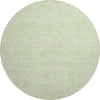 Piper Looms Mayfield Floral AMF782 Aloe Machine Washable Area Rug Round Main Image
