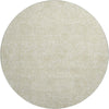 Piper Looms Mayfield Floral AMF782 Ivory Machine Washable Area Rug Round Main Image