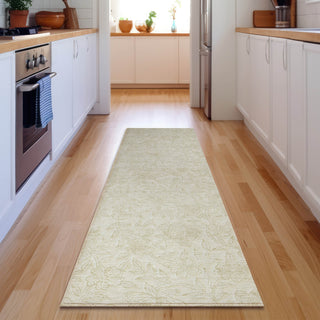 Piper Looms Mayfield Floral AMF782 Ivory Machine Washable Area Rug Runner Lifestyle Image Feature