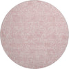 Piper Looms Mayfield Floral AMF782 Pink Machine Washable Area Rug Round Main Image