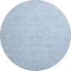 Piper Looms Mayfield Floral AMF782 Sky Machine Washable Area Rug Round Main Image