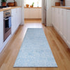 Piper Looms Mayfield Floral AMF782 Sky Machine Washable Area Rug Runner Lifestyle Image Feature