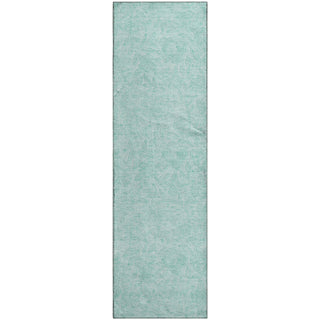 Piper Looms Mayfield Floral AMF782 Teal Machine Washable Area Rug Runner Main Image