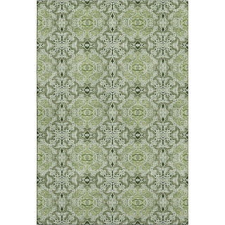 Piper Looms Mayfield Medallions AMF783 Aloe Machine Washable Area Rug main image