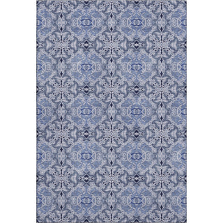 Piper Looms Mayfield Medallions AMF783 Blue Machine Washable Area Rug main image