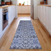Piper Looms Mayfield Medallions AMF783 Blue Machine Washable Area Rug Runner Lifestyle Image Feature