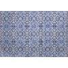 Piper Looms Mayfield Medallions AMF783 Blue Machine Washable Area Rug Scatter Main Image