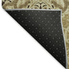 Piper Looms Mayfield Medallions AMF783 Brown Machine Washable Area Rug Backing Image