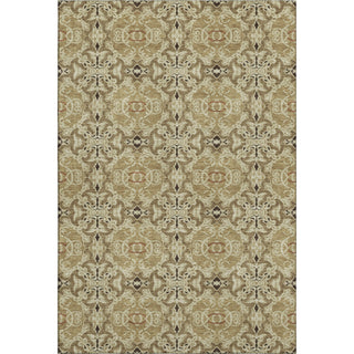 Piper Looms Mayfield Medallions AMF783 Brown Machine Washable Area Rug main image