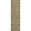 Piper Looms Mayfield Medallions AMF783 Brown Machine Washable Area Rug Runner Main Image