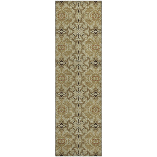 Piper Looms Mayfield Medallions AMF783 Brown Machine Washable Area Rug Runner Main Image