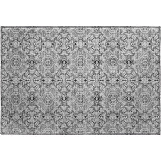 Piper Looms Mayfield Medallions AMF783 Gray Machine Washable Area Rug Scatter Main Image