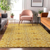 Piper Looms Mayfield Medallions AMF783 Orange Machine Washable Area Rug Lifestyle Image Feature