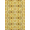 Piper Looms Mayfield Medallions AMF783 Orange Machine Washable Area Rug main image