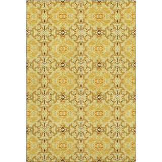 Piper Looms Mayfield Medallions AMF783 Orange Machine Washable Area Rug main image