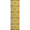 Piper Looms Mayfield Medallions AMF783 Orange Machine Washable Area Rug Runner Main Image