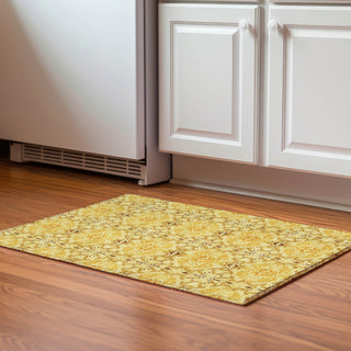 Piper Looms Mayfield Medallions AMF783 Orange Machine Washable Area Rug Scatter Lifestyle Image Feature