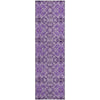 Piper Looms Mayfield Medallions AMF783 Purple Machine Washable Area Rug Runner Main Image
