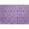 Piper Looms Mayfield Medallions AMF783 Purple Machine Washable Area Rug Scatter Main Image