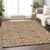 Piper Looms Mayfield Medallions AMF783 Terracotta Machine Washable Area Rug Lifestyle Image Feature