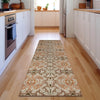 Piper Looms Mayfield Medallions AMF783 Terracotta Machine Washable Area Rug Runner Lifestyle Image Feature