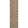 Piper Looms Mayfield Medallions AMF783 Terracotta Machine Washable Area Rug Runner Main Image