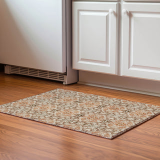 Piper Looms Mayfield Medallions AMF783 Terracotta Machine Washable Area Rug Scatter Lifestyle Image Feature