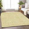 Piper Looms Mayfield Medallions AMF784 Gold Machine Washable Area Rug Lifestyle Image Feature