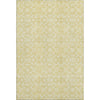 Piper Looms Mayfield Medallions AMF784 Gold Machine Washable Area Rug main image