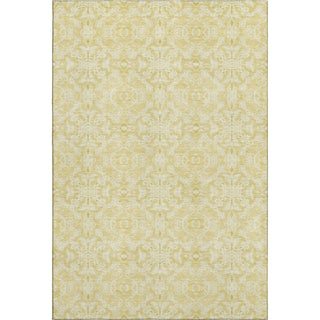 Piper Looms Mayfield Medallions AMF784 Gold Machine Washable Area Rug main image
