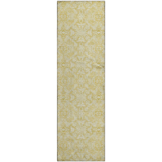 Piper Looms Mayfield Medallions AMF784 Gold Machine Washable Area Rug Runner Main Image