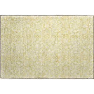 Piper Looms Mayfield Medallions AMF784 Gold Machine Washable Area Rug Scatter Main Image