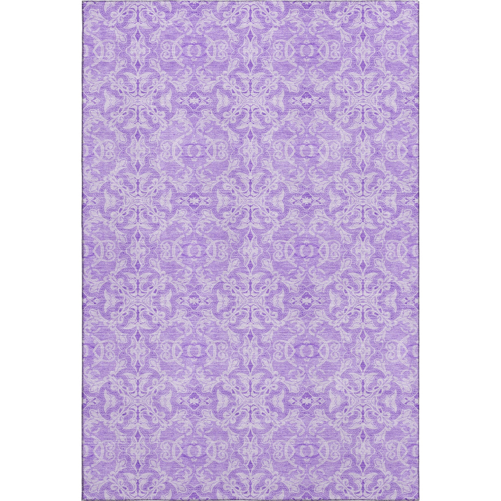 Piper Looms Mayfield Medallions AMF784 Lavender Machine Washable Area Rug main image