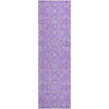 Piper Looms Mayfield Medallions AMF784 Lavender Machine Washable Area Rug Runner Main Image
