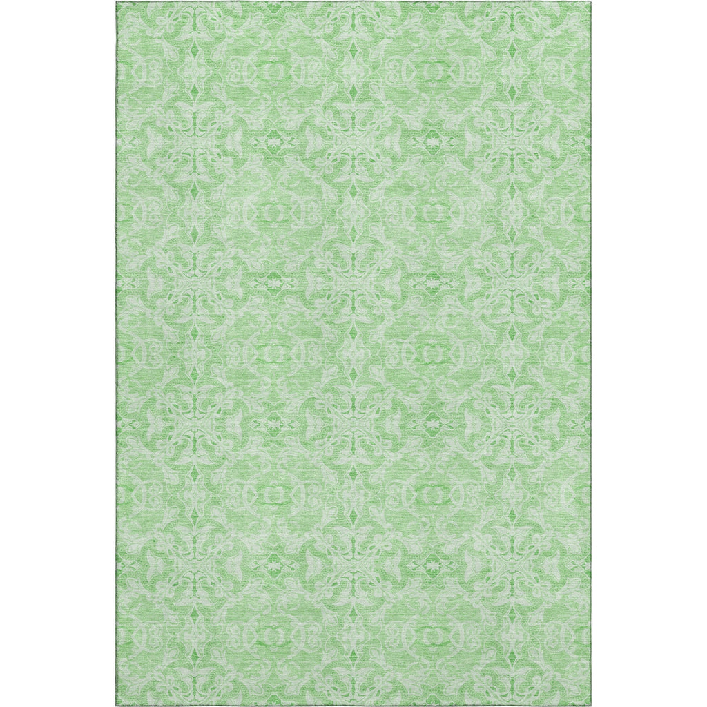 Piper Looms Mayfield Medallions AMF784 Lime Machine Washable Area Rug main image