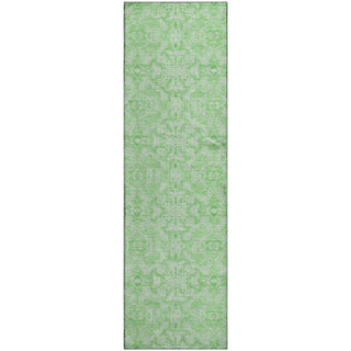Piper Looms Mayfield Medallions AMF784 Lime Machine Washable Area Rug Runner Main Image