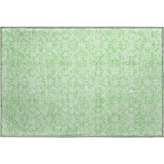 Piper Looms Mayfield Medallions AMF784 Lime Machine Washable Area Rug Scatter Main Image