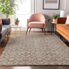 Piper Looms Mayfield Medallions AMF784 Mocha Machine Washable Area Rug Lifestyle Image Feature