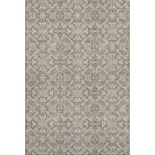 Piper Looms Mayfield Medallions AMF784 Mocha Machine Washable Area Rug main image
